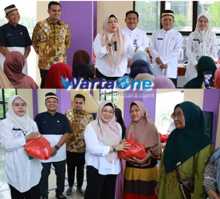Wabup Intan Monitoring Pelaksanaan GPM di Kelurahan Bojong Nangka Kelapa Dua
