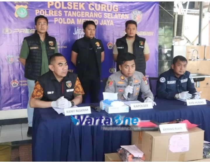 Polsek Curug Berhasil Ungkap Curat dan Kepemilikan Sajam, Dua Pelaku Diamankan