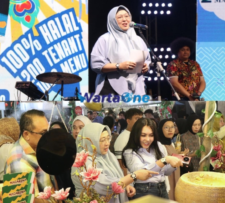 Wabup Intan Apresiasi Roadshow Kuliner Viral Indonesia di Mall Ciputra Citra Raya