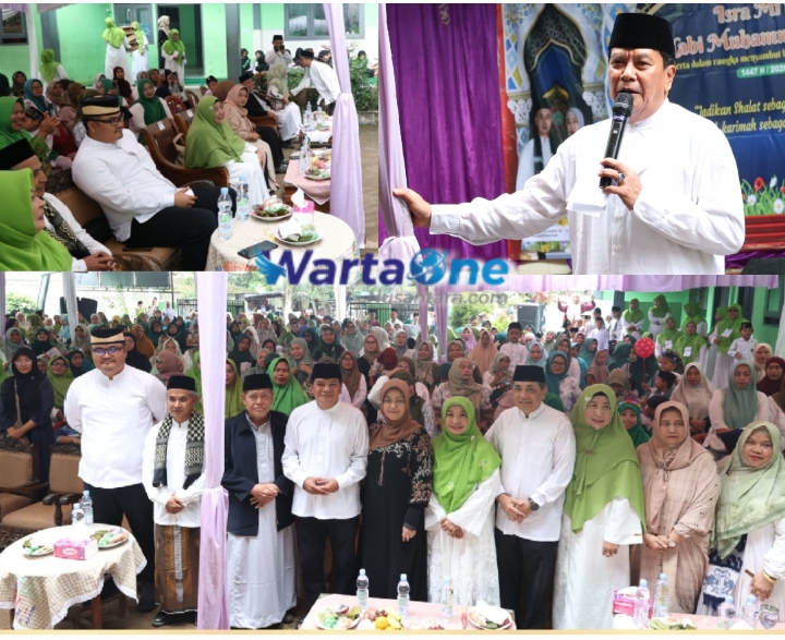 Hadiri Peringatan Isra Mi’raj 1447 H di MI Nurul Huda Curug Wetan, Bupati Tangerang Ajak Masyarakat Tegakkan Shalat