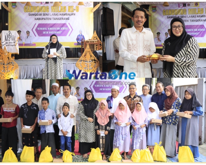 Wabup Intan Hadiri Gandrung Milad ke-IX Sanggar Seni Laras Hambalan, Seni dan budaya Adalah Identitas, Jati Diri, Serta Cermin Karakter Masyarakat
