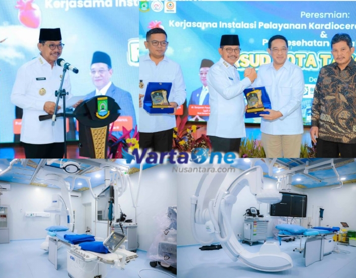 Wali Kota Tangerang bersama Wamenkes RI Resmikan Cath Lab RSUD Kota Tangerang, Siap Layani Peserta BPJS
