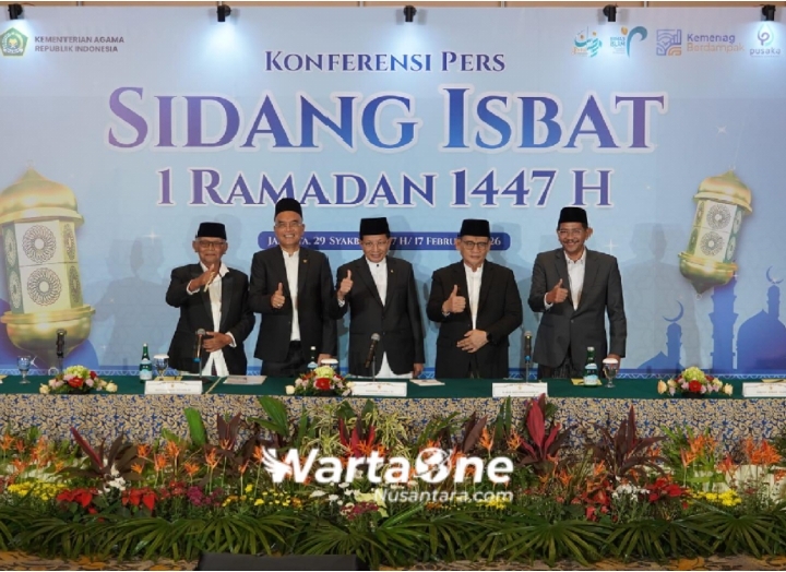 Pemerintah Tetapkan 1 Ramadan 1447 H/2026 M pada Hari Kamis 19 Februari 2026
