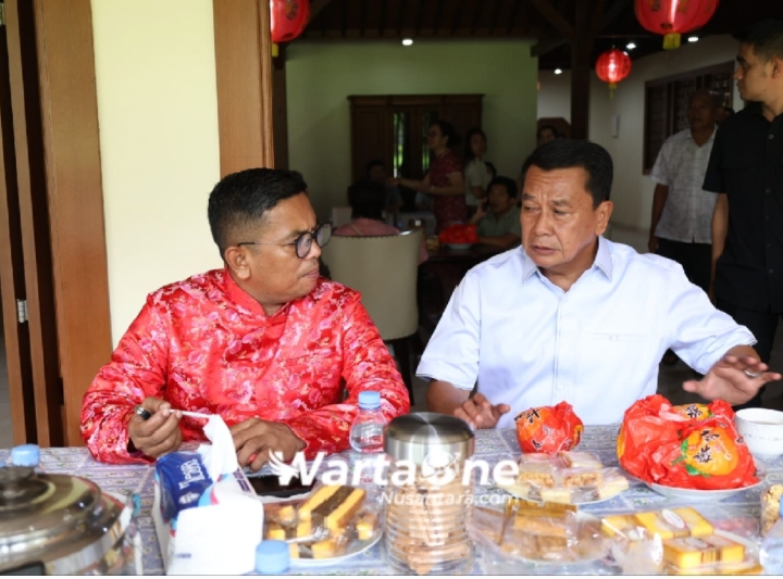 Bupati Tangerang Bersama Gubernur Banten Hadiri Peryaan Imlek di Pagedangan
