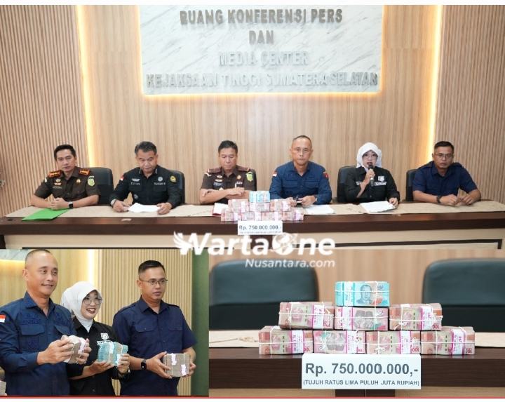 Terdawa Harnojoyo, Perkara Dugaan Tipikor Pasar Cinde Palembang Titipkan Uang Pembayaran Kerugian Negara Sebesar Rp750 Juta