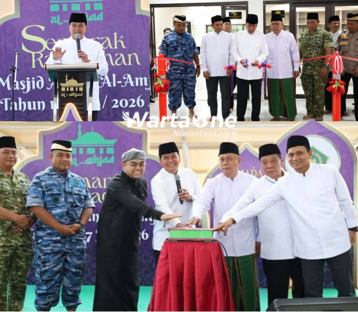 Bupati Tangerang Buka Semarak Ramadan 1447 H/2026 M dan Resmikan Fasilitas Baru Masjid Agung Al-Amjad