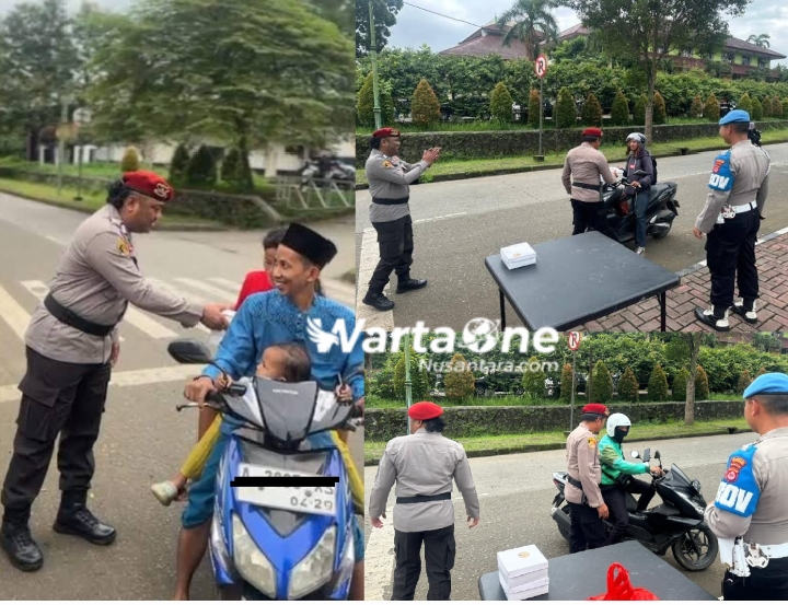 Satreskrim Polresta Tangerang Bagikan Takjil di Tigaraksa, Wujud Hadirnya Polisi di Tengah Masyarakat