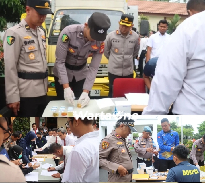 Apel Bersama, Kapolres Tangsel Tegaskan Komitmen Anti Narkoba dan Pelayanan Prima