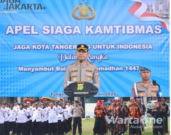 502 Personel Gabungan Ikuti Apel Siaga “Jaga Kota Tangerang untuk Indonesia”