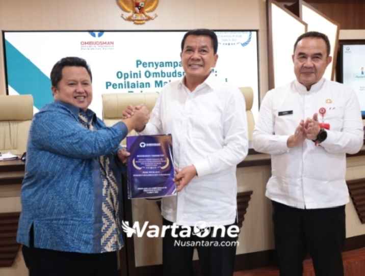 Kabupaten Tangerang Raih Opini Kualitas Tinggi Tanpa Maladministrasi dari Ombudsman RI