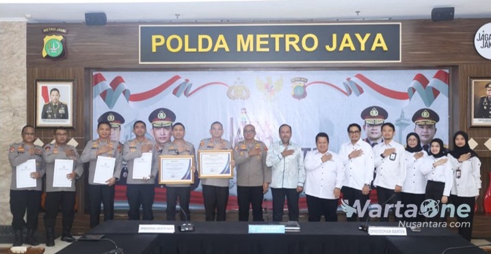 Pelayanan Publik Dinilai Sangat Baik, Polres Metro Tangerang Kota Raih Penghargaan Ombudsman RI