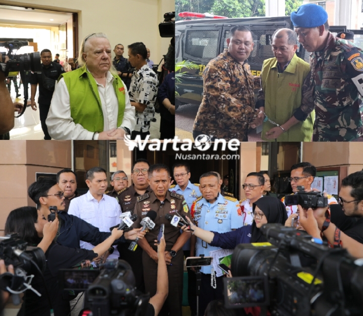 Sidang Pembacaan Dakwaan Perkara Pengadaan Satelit 1230 BT Kemenhan Libatkan PT Navayo International AG
