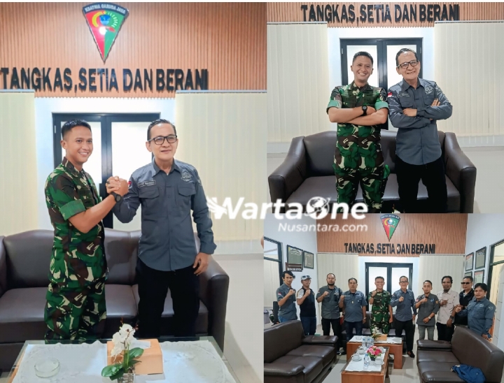 Bangun Sinergi Pers dan TNI, PJS Babel Dengar Langsung Rencana Strategis Yonif 147 di Babel