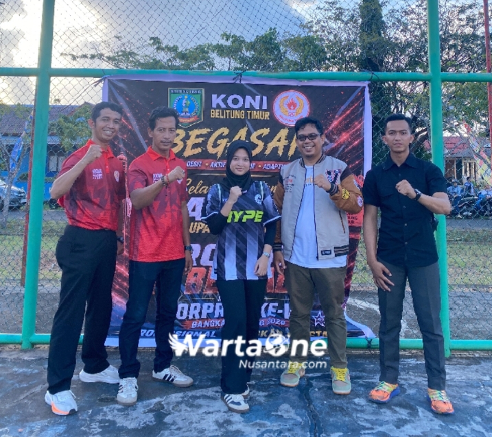 Seorang Prajurit Yon-TP 845/Ksatria Satam Berhasil Raih Prestasi di Ajang Porprov VII Bangka Belitung Lalui Cabor Tenis Meja