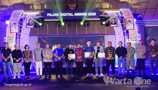 Sokong Pembangunan Daerah, Wajib Pajak Tangerang Terima Penghargaan