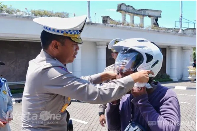 Pengendara Motor Wajib Tahu, Ini Sanksi dan Denda Tidak Menggunakan Helm SNI