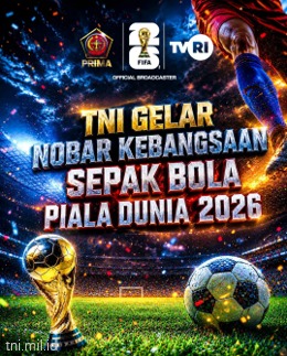 Sinergi Kemenhan, TNI, dan TVRI Gelar “Nobar Kebangsaan” Piala Dunia 2026 di Seluruh Indonesia