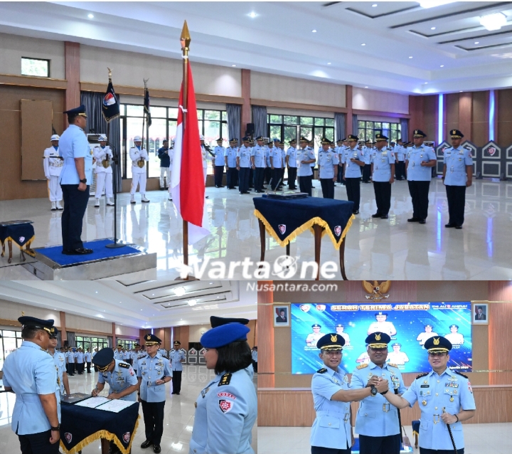 Estafet Kepemimpinan Berganti, Letkol Nav. Maruli Tua Sinambela Resmi Jabat Komandan Lanud H. AS Hanandjoeddin