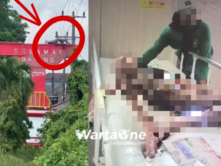 Pengecat Gapura Tewas Mengenaskan Diduga Tersengat Listrik, Dekat Polres Bangka Selatan