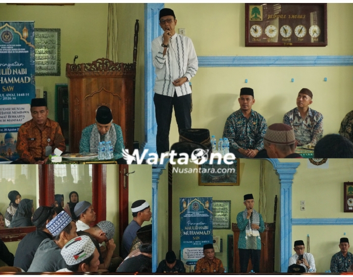 Bukti Cinta Dibalik Tembok Tinggi, Lapas Tanjungpandan Semarakkan Maulid Nabi 1448 H