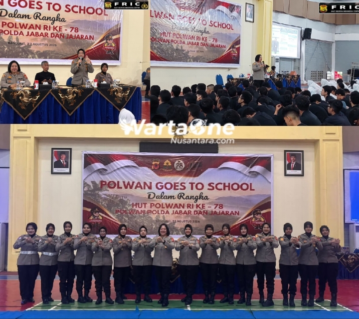 Polwan Polda Jabar Goes to School, Edukasi Pelajar SMA 8 Bandung Cegah Kekerasan dan Bullying