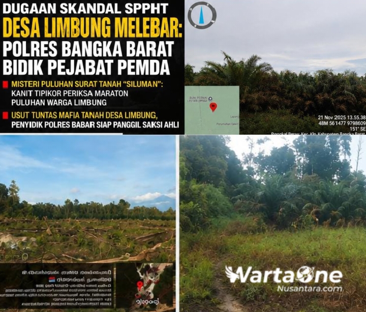 Usut Tuntas Mafia Tanah Desa Limbung, Penyidik Polres Babar Siap Panggil Saksi Ahli