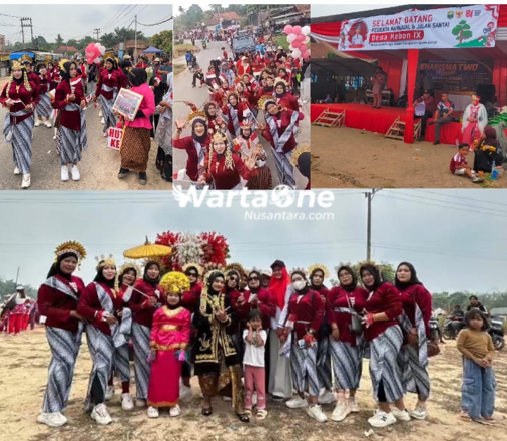 Srikandi Nusantara 19 Berhasil Raih Juara Kedua Karnaval dan Jalan Santai di Perayaan HUT RI ke-81 Kebon Sembilan