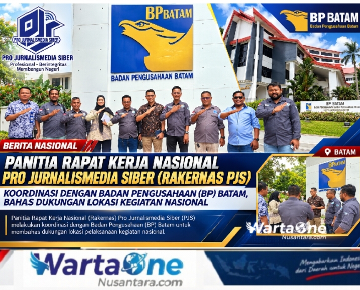 Panitia Rakernas PJS Koordinasi dengan BP Batam, Bahas Dukungan Lokasi Kegiatan Nasional